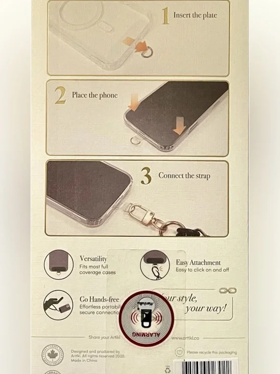 Artikl Pink Beaded Universal Wristlet Phone Strap New! - Picture 3 of 6